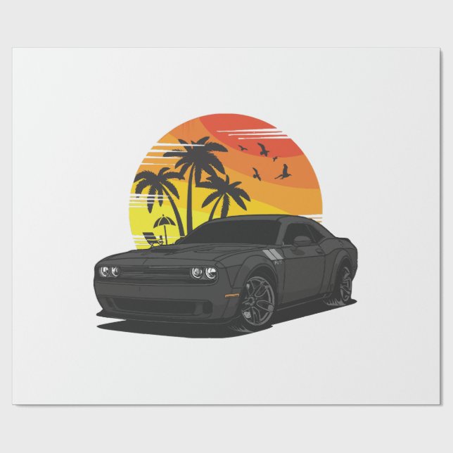 Papel De Regalo Challenger (Superficie plana)