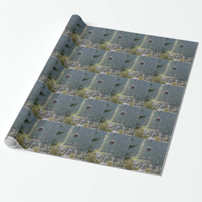 Papel De Regalo Chamonix - Francia (Desenrollado)