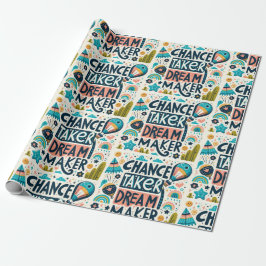Papel De Regalo Chance Taker Dream Maker