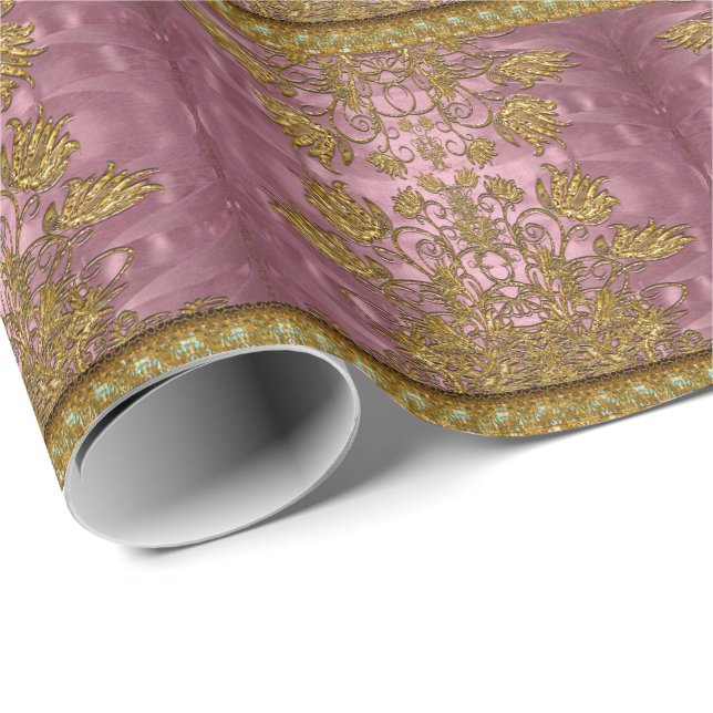 Papel De Regalo Chantelvilla Tayla Petal (Esquina del rollo)
