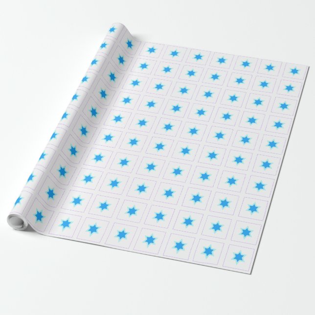 Papel De Regalo Chanukah Wrapping Paper (Desenrollado)