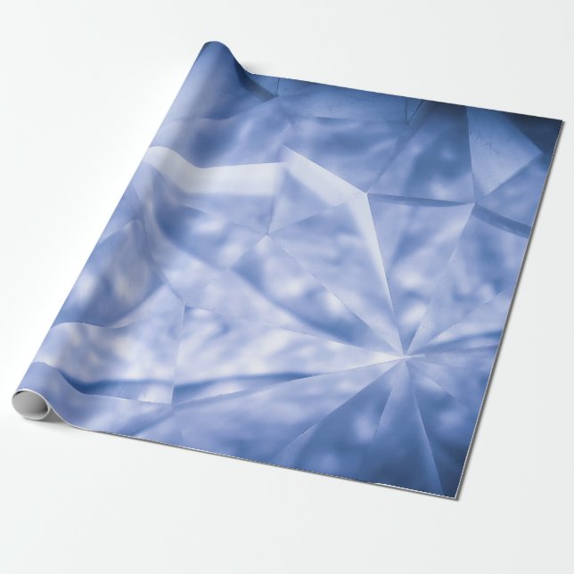 Papel De Regalo Chaqueta de traje blanco y azul (Desenrollado)
