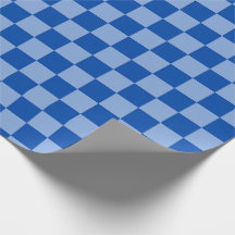 Checkerboard azul cobalto