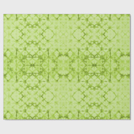 Papel De Regalo Checkerboard Fortune Teller Mirror Chartreuse