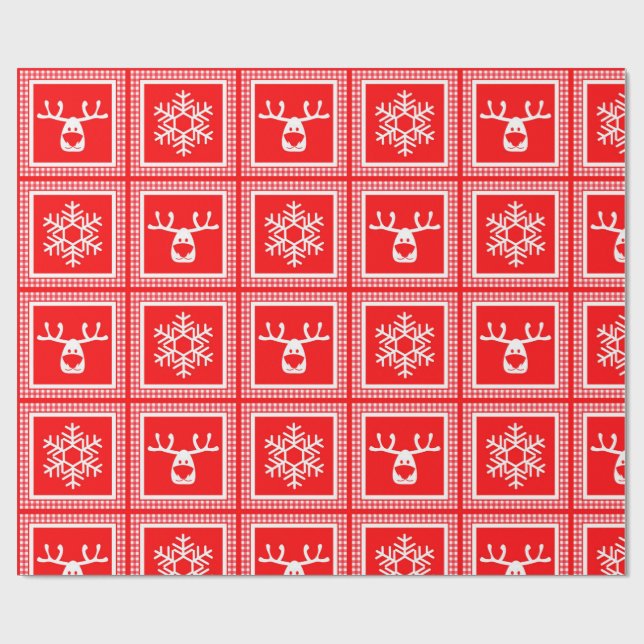 Papel De Regalo  checkered pattern, new year, christmas (Superficie plana)