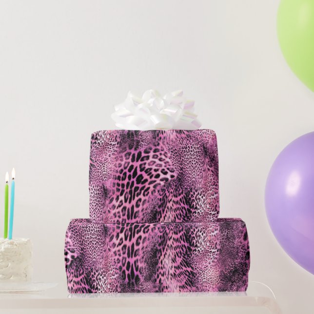 Papel De Regalo Cheetah Skin Pattern Wrapping Paper (Regalos de fiesta)