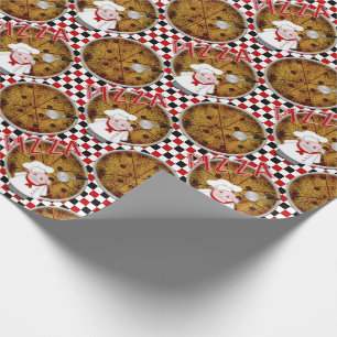 Papel De Regalo Chef Italiano Pizza, remate de regalo de 10 a 20