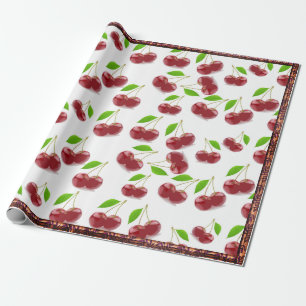 Papel De Regalo Cherries rojas de bonito