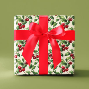Papel De Regalo Cherries vintage