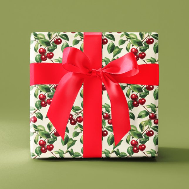 Papel De Regalo Cherries vintage (Subido por el creador)