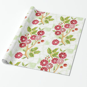 Papel De Regalo Cherry Blosson Design Wraping Paper