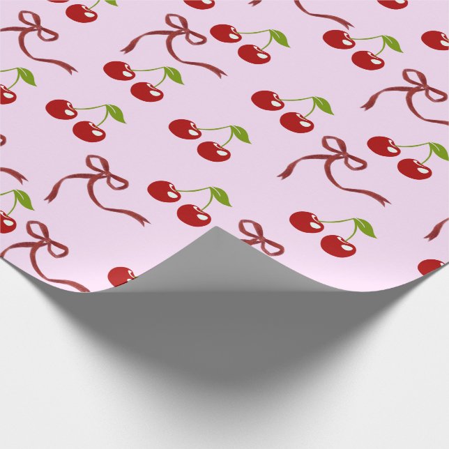 Papel De Regalo Cherry Bomb (Esquina)