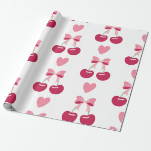 Papel De Regalo Cherry Love Charm