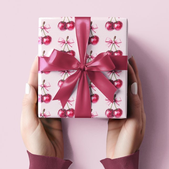 Papel De Regalo Cherry Pink (Subido por el creador)