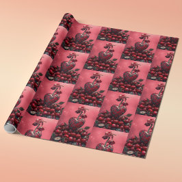 Papel De Regalo Cherry Steampunk Valentine
