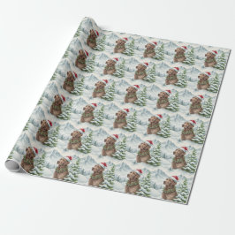 Papel De Regalo Chesapeake Bay Retriever Christmas