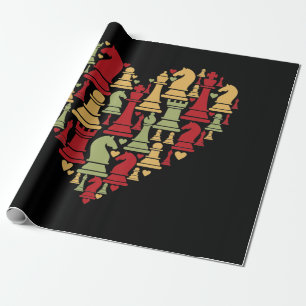 Papel De Regalo Chess Lover   Realmente Me Encanta Jugar Al Ajedre