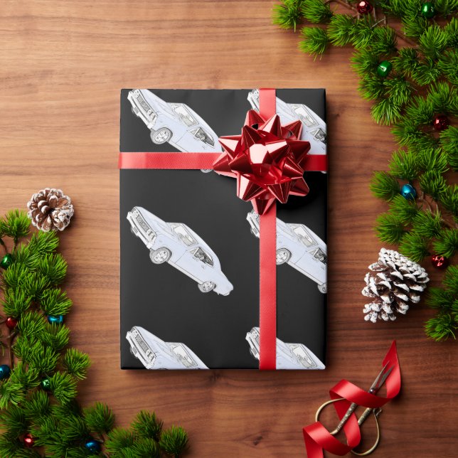 Papel De Regalo Chevelle De 1967 (Regalo de vacaciones)