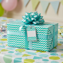 Papel De Regalo Chevron de color personalizado 