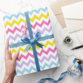 Papel de regalo Chevron de Pascua
