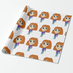 Papel De Regalo chibi