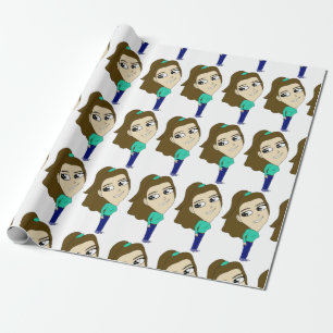 Papel De Regalo chibi