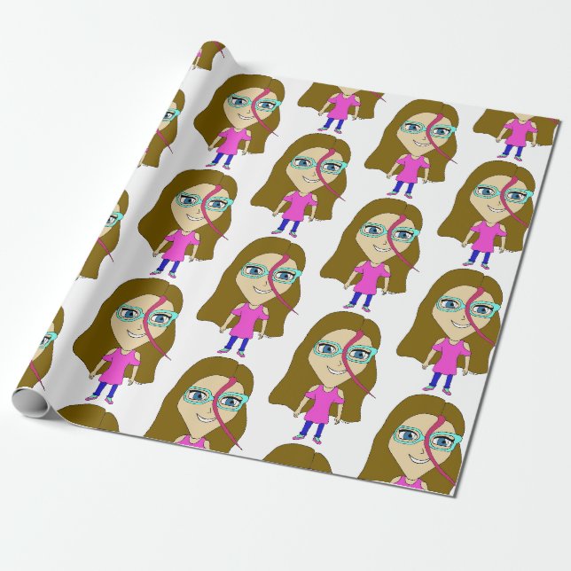 Papel De Regalo chibi (Desenrollado)