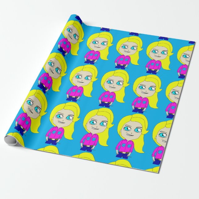 Papel De Regalo chibi (Desenrollado)