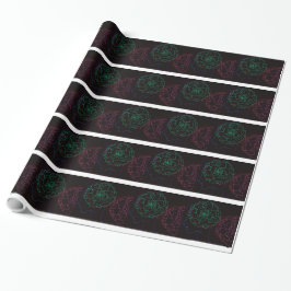 Papel De Regalo Chica con moños afro de marigolds