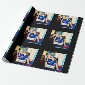 Papel De Regalo Chica De Ir