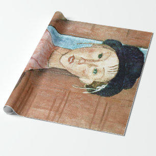 Papel De Regalo Chica en un Gorra, Modigliani