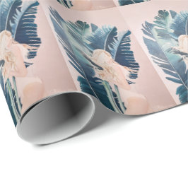 Papel De Regalo Chica en una pintura al óleo de Swimsuit