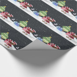 Papel De Regalo Chica Gingerbread