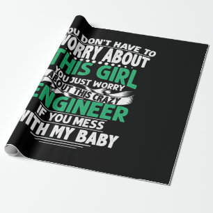Papel De Regalo Chica Ingeniera Ingeniera