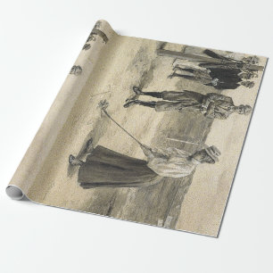 Papel De Regalo Chica SUPERIOR del golf