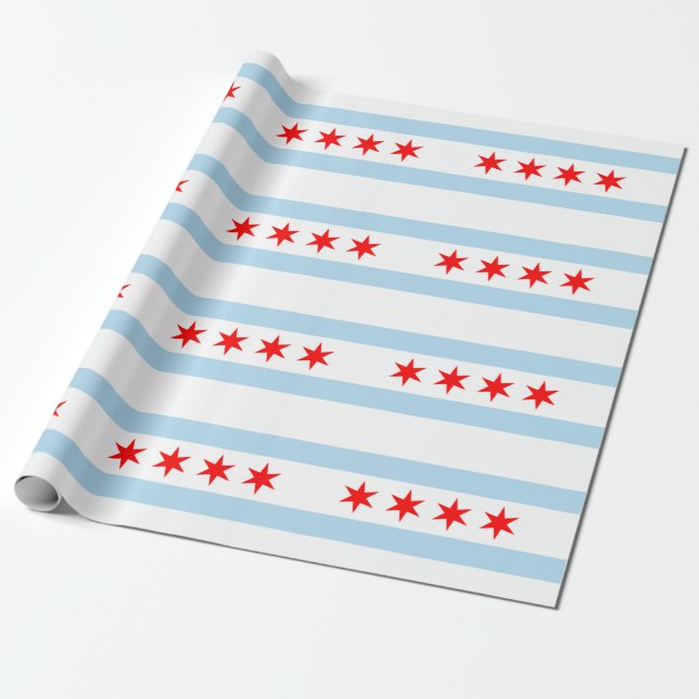 Papel De Regalo Chicago (Desenrollado)
