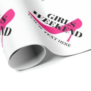 Papel De Regalo Chicas fin de semana ducha de novia fiesta de solt