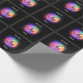 Papel De Regalo Chicas Gimnasia Equilibrio Viga Personalizada