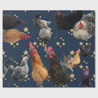 Papel De Regalo Chicken Mania 2 All Occasion Wrapping Paper