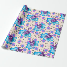 Papel De Regalo Chihuahua en una nube