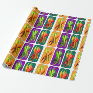Papel De Regalo Chili Pepper