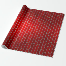 Papel De Regalo Chimenea de ladrillo rojo