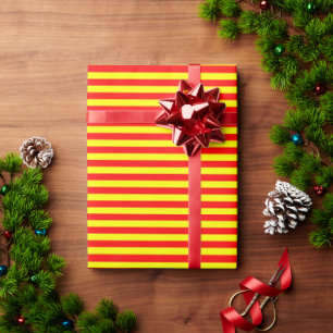 Papel De Regalo china kirguizistán españa bandera rayas rojo amari