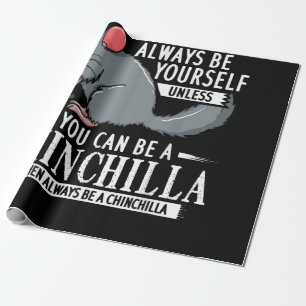 Papel De Regalo Chinchilla Gift Funny Cute Mascota