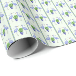 Papel De Regalo Chinoiserie Crane Wrapping Paper