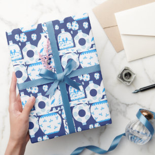 Papel De Regalo Chinoiserie Ginger Jar Jars