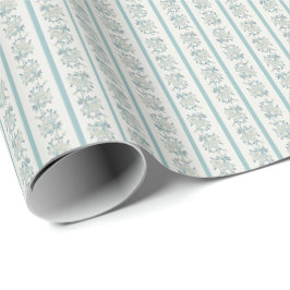 Papel de regalo Chintz (menta pálida)