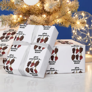 Papel De Regalo Chipotle Date Un Golpe Ahumado Divertido Chipotle