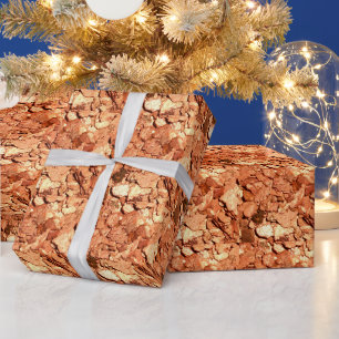 Papel De Regalo Chips Metalizado de cobre