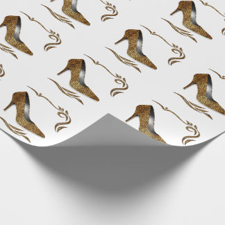 Papel De Regalo Chita Imprimir Stiletto Heel Shoe